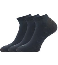 Sportovní bambusové ponožky - 3 páry Beng Voxx tmavě šedá