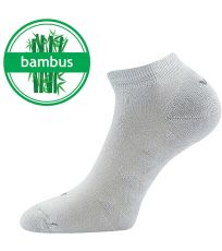 Sportovní bambusové ponožky - 3 páry Beng Voxx světle šedá