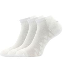 Sportovní bambusové ponožky - 3 páry Beng Voxx bílá