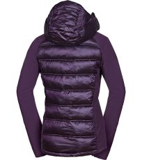 Dámská hybridní zateplená bunda RITA NORTHFINDER dark plum
