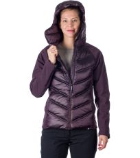 Dámská hybridní zateplená bunda RITA NORTHFINDER dark plum