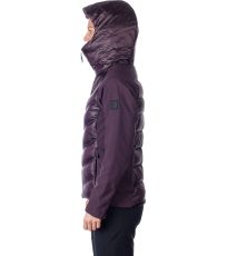 Dámská hybridní zateplená bunda RITA NORTHFINDER dark plum