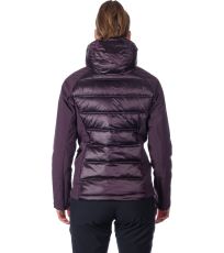 Dámská hybridní zateplená bunda RITA NORTHFINDER dark plum