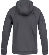 Pánská funkční mikina ETHAN HOODY HANNAH anthracite mel