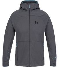 Pánská funkční mikina ETHAN HOODY HANNAH anthracite mel