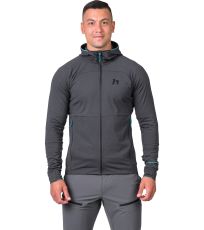 Pánská funkční mikina ETHAN HOODY HANNAH anthracite mel