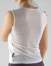 Tričko tylová záda 98026P GINA bílá