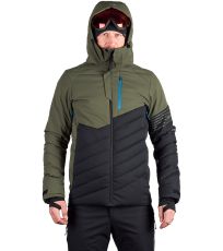 Pánská lyžařská bunda ZYGMUNT NORTHFINDER blackdarkgreen