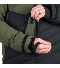 Pánská lyžařská bunda ZYGMUNT NORTHFINDER blackdarkgreen