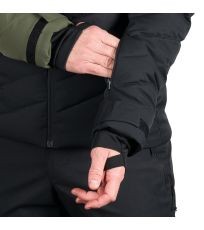 Pánská lyžařská bunda ZYGMUNT NORTHFINDER blackdarkgreen