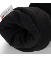 Unisex lyžařské softshellové rukavice KAHUG ALPINE PRO černá