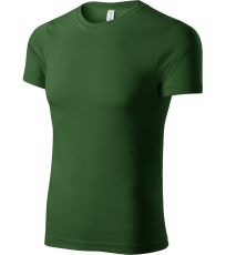 Unisex triko Paint Piccolio lahvově zelená