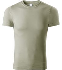 Unisex triko Paint Piccolio světlá khaki