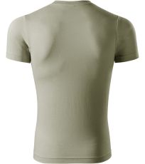 Unisex triko Paint Piccolio světlá khaki