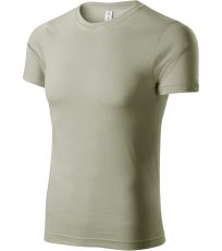 Unisex triko Paint Piccolio světlá khaki