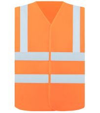 Unisex reflexní vesta Minden Korntex Signal Orange