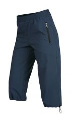 Kalhoty dámské v 3/4 délce do pasu 99579 LITEX tmavě modrá