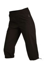 Kalhoty dámské v 3/4 délce do pasu 99579 LITEX černá