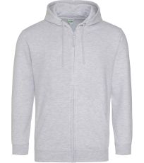 Pánská mikina na zip JH050 Just Hoods Ash -Heather