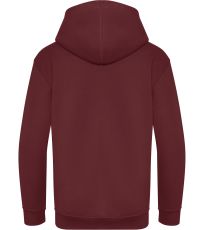 Dětská mikina s kapucí JH201J Just Hoods Burgundy