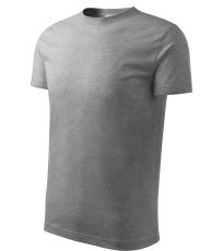 Dětské triko Basic Malfini tmavě šedý melír