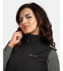 Dámská softshellová vesta SOIL-W KILPI Černá
