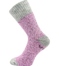 Silné zimní ponožky Molde Voxx fialová