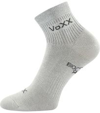 Sportovní slabé ponožky - 3 páry Boby VoXX® světle šedá
