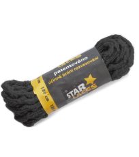 Tkaničky (šněrovadla) STAR LACES SLIM 123p PROMA černá