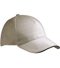 Unisex kšiltovka MB035 Myrtle beach Light Grey