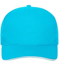 Unisex kšiltovka MB6238 Myrtle beach Turquoise