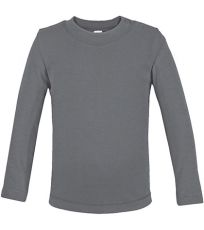 Kojenecké tričko s dlouhým rukávem X955 Link Kids Wear Heather Grey