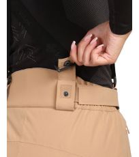 Dámské lyžařské kalhoty - větší velikosti ELARE-W KILPI Béžová