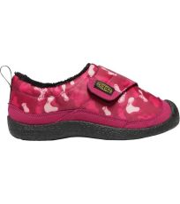 Dětská volnočasová obuv HOWSER LOW WRAP KEEN jam/rhubarb