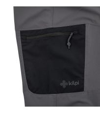 Pánské outdoorové kalhoty LIGNE-M KILPI Tmavě šedá