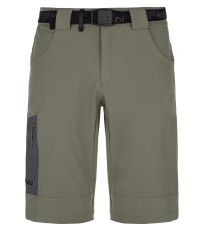 Pánské outdoorové šortky NAVIA-M KILPI Khaki