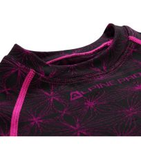 Dětské funkční triko s dl. rukávem KRIOSO 3 ALPINE PRO fuchsiová