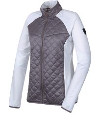 Dámská mikina ELSA HANNAH bright white/zinc