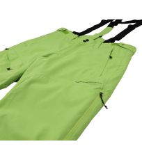 Pánské lyžařské kalhoty KASEY HANNAH Lime green