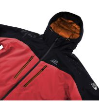 Pánská lyžařská bunda BERGERSON HANNAH pompeian red/anthracite
