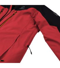 Pánská lyžařská bunda BERGERSON HANNAH pompeian red/anthracite