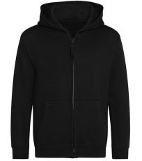 Dětská mikina na zip JH050J Just Hoods Deep Black