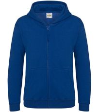 Dětská mikina na zip JH050J Just Hoods Royal Blue