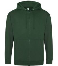 Pánská mikina na zip JH050 Just Hoods Bottle Green