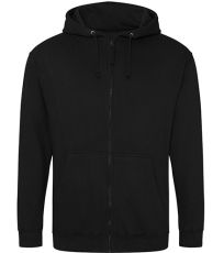 Pánská mikina na zip JH050 Just Hoods Deep Black