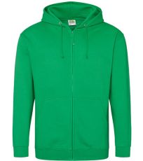 Pánská mikina na zip JH050 Just Hoods Kelly Green