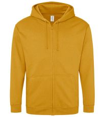 Pánská mikina na zip JH050 Just Hoods Mustard