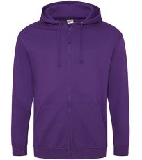 Pánská mikina na zip JH050 Just Hoods Purple