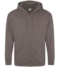 Pánská mikina na zip JH050 Just Hoods Steel Grey -Solid