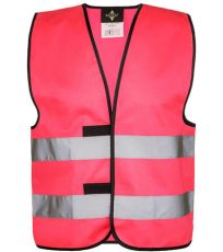 Unisex reflexní vesta Wolfsburg Korntex Neon Pink